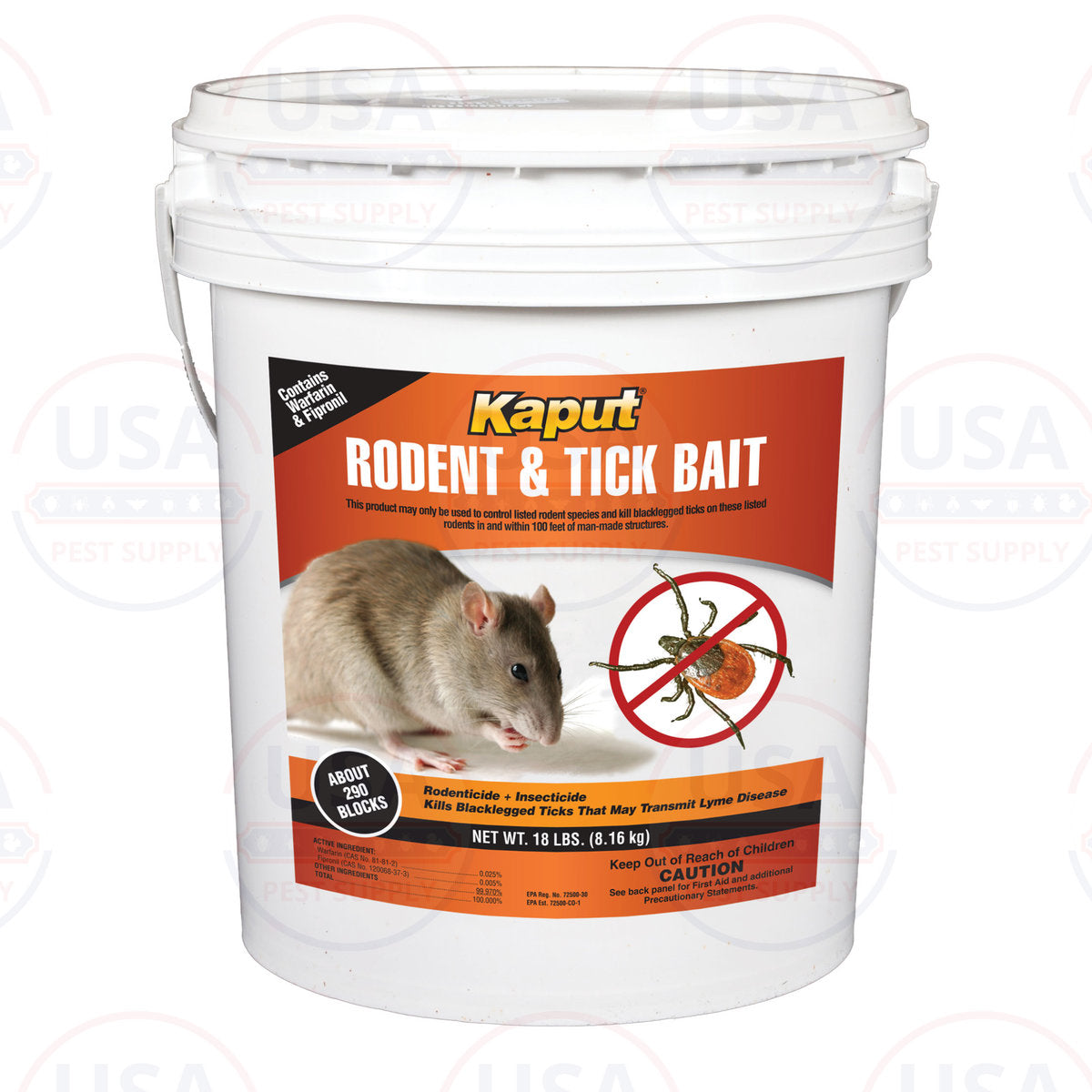 Kaput Rodent & Tick Bait