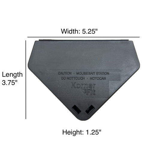 Korner Fit Mouse Bait Stations (12 pack)